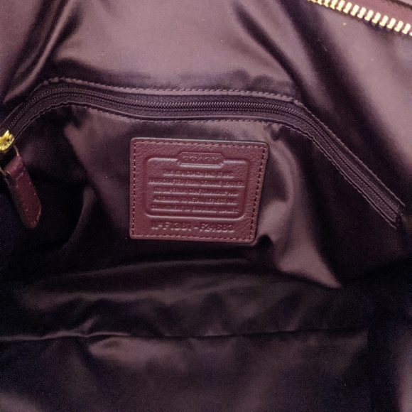 ✨COACH✨Burgundy Satchel - Picture 4 of 11